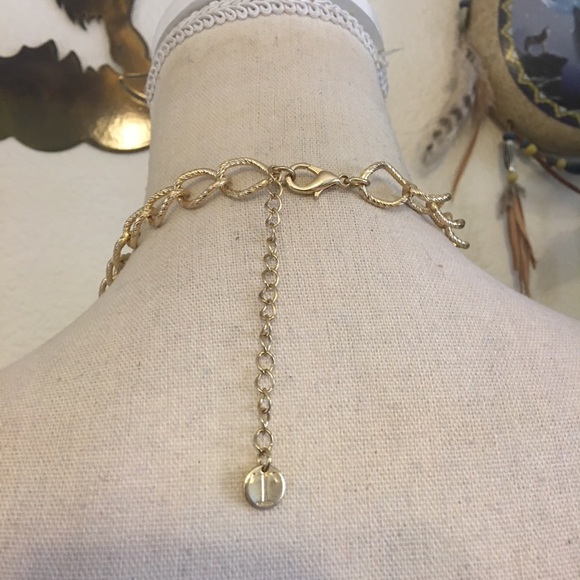 Talbots misty lavender cluster beaded necklace - Picture 5 of 9